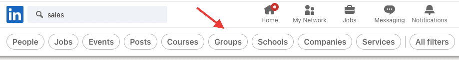 Find LinkedIn groups on LinkedIn