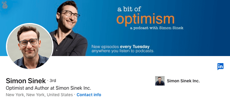 Simon Sinek LinkedIn