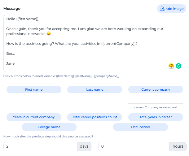 Skylead Smart Sequence Message